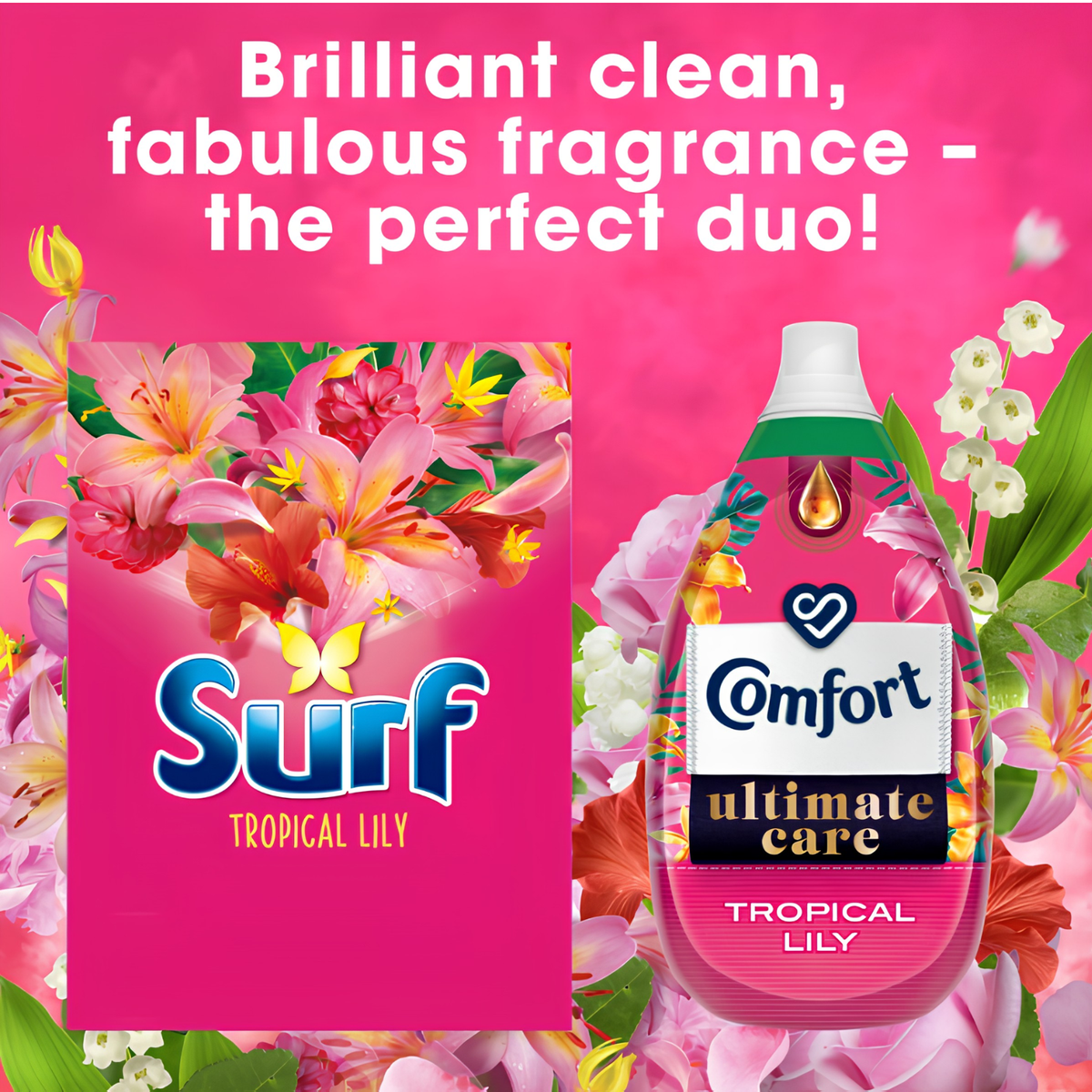Surf Washing Powder Tropical Lily 75 Washes 3.75 kg
