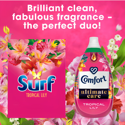 Surf Washing Powder Tropical Lily 75 Washes 3.75 kg