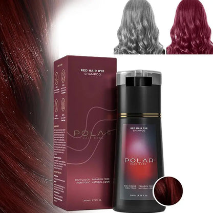Hair Dye Coloring Shampoo 3 in 1 Instant Hair Dye Shampoo Nourish Long Lasting Color Dye For Women &Men Gray Hair Coverage 200ML