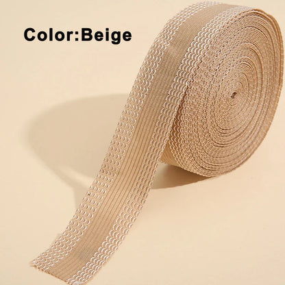 1-5M Self-Adhesive Pants Hem Paste Tape Trouser Edge Paste Iron-on Pant Shorten Repair Jean Hemming Tape For DIY Sewing Fabric