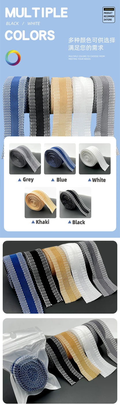 1M-5M Self-Adhesive Trousers Hemming Paste Iron On Pants Edge Shorten Repair Paste Hem Tape Washable Easy Use DIY Sewing Fabric