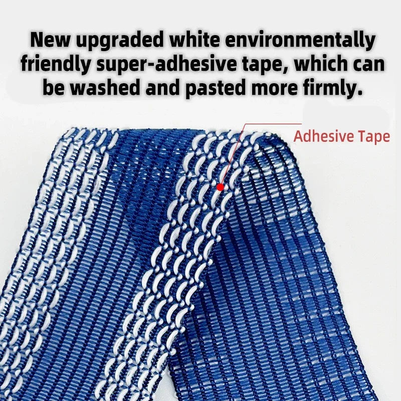 1M-5M Self-Adhesive Trousers Hemming Paste Iron On Pants Edge Shorten Repair Paste Hem Tape Washable Easy Use DIY Sewing Fabric