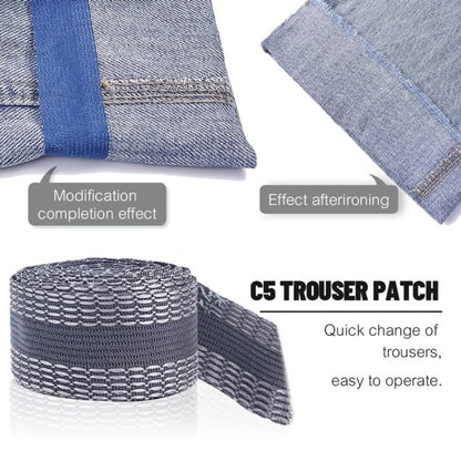 1-5M Self-Adhesive Pants Hem Paste Tape Trouser Edge Paste Iron-on Pant Shorten Repair Jean Hemming Tape For DIY Sewing Fabric