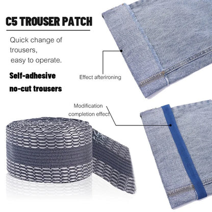 1-5M Self-Adhesive Pants Hem Paste Tape Trouser Edge Paste Iron-on Pant Shorten Repair Jean Hemming Tape For DIY Sewing Fabric